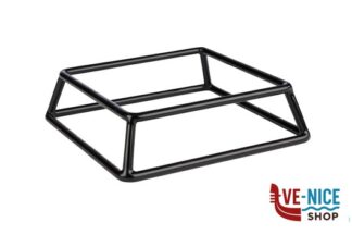 0 MULTI-SUPPORTO BUFFET BASE QUADRATA CM 18X18 H.5 IN METALLO E PVC CON RIVESTIMENTO ANTISCIVOLO NERO 33249 APS  ASSHEUER POTT GMBH E CO KG