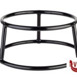 0 MULTI-SUPPORTO BUFFET BASE TONDA CM 18-15,5 H.10 IN METALLO E PVC CON RIVESTIMENTO ANTISCIVOLO NERO 33270 APS  ASSHEUER POTT GMBH E CO KG