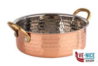 casseruole MUMBAI-MINI CASSERUOLA CM 16XH.5 LT 0,70 CON MANICI DORATI APS  ASSHEUER POTT GMBH E CO KG