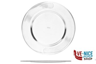 vetro/opale MURANO GRAFFIO - SOTTOPIATTO VETRO CM 32 VETRERIE RIUNITE