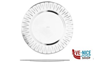 vetro/opale MURANO LANCE - SOTTOPIATTO VETRO CM 32 VETRERIE RIUNITE