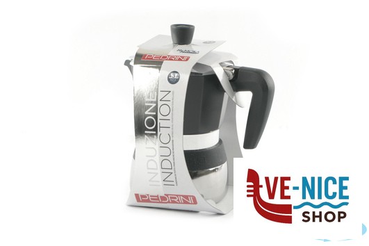 caffettiere MY MOKA INDUCTION-CAFFETTIERA 3 TAZZE BLU 02CF095 PEDRINI - immagine 2