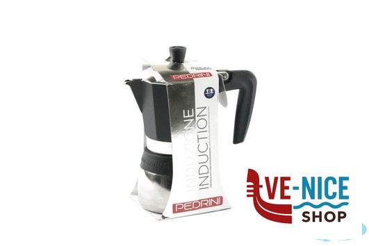 caffettiere MY MOKA INDUCTION-CAFFETTIERA 6 TAZZE FASCIA BLU 02CF096 PEDRINI - immagine 2