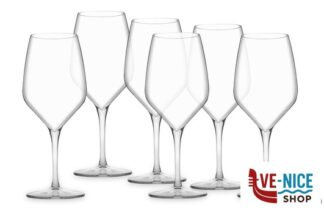 calici vino NAPA - CONFEZIONE 6 CALICI VINO BIANCO CL 36 TAGLIATO A FREDDO PASABAHCE