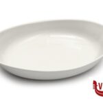 porcellana NAPOLI BIANCO CARAVELLA -PIATTO OVALE FONDO DA PORTATA   27X19 4001519 SATURNIA