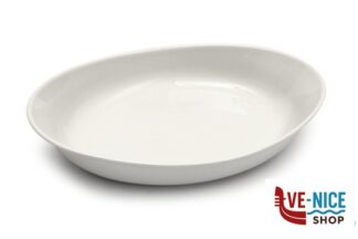 porcellana NAPOLI BIANCO CARAVELLA -PIATTO OVALE FONDO DA PORTATA 27X19 4001519 SATURNIA