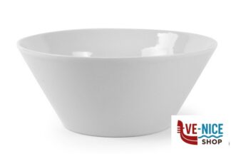 porcellana NAPOLI BIANCO - INSALATIERA COPPETTA PORCELLANA CONICA CM 9 SATURNIA