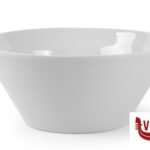 porcellana NAPOLI BIANCO-INSALATIERA PORCELLANA  CONICA CM 18 SATURNIA