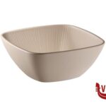 SAND-INSALATIERA MELAMINA BEIGE CM 25X25H.11 LT.3,5 APS  ASSHEUER POTT GMBH E CO KG ciotolina 4 pezzi