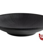 piano NERO-PIATTO TONDO CM 15 H.3 MELAMINA APS  ASSHEUER POTT GMBH E CO KG