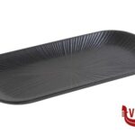 sottopiatti/vassoi NERO-VASSOIO RETTANGOLARE MELAM GN 1 3 CM 32,5X17,6 H 2,5 APS  ASSHEUER POTT GMBH E CO KG