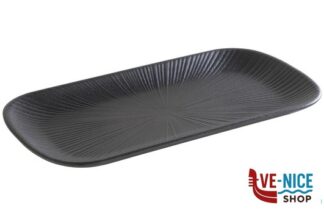 sottopiatti/vassoi NERO-VASSOIO RETTANGOLARE MELAM GN 1 3 CM 32,5X17,6 H 2,5 APS ASSHEUER POTT GMBH E CO KG