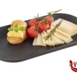 sottopiatti/vassoi NERO-VASSOIO RETTANGOLARE MELAM GN 1 4 CM 26,5X16,2 H 2,5 APS  ASSHEUER POTT GMBH E CO KG