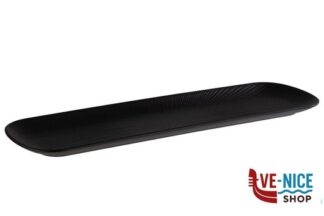 sottopiatti/vassoi NERO-VASSOIO RETTANGOLARE MELAM GN 2 4 CM 53X16,2 H2,5 APS ASSHEUER POTT GMBH E CO KG