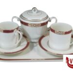 servizi NEW B.CHINA_ELEGANCE-RED-SERVIZIO.CAFFE X ROYAL PORCELLAIN CO