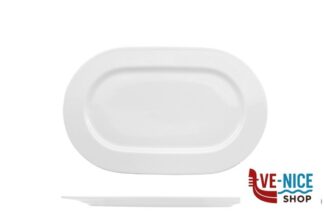 piano NEW PERA BIANCO - PIATTO OVALE CM 28 ZAKLADY PORCELANY STOLOWEJ LUBIANA