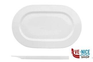 piano NEW PERA BIANCO - PIATTO OVALE CM 32 ZAKLADY PORCELANY STOLOWEJ LUBIANA