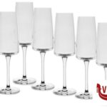 vetro NEXO-CONFEZIONE 6 CALICI FLUTE CL 26,2 PUNTO PERLAGE BORMIOLI ROCCO