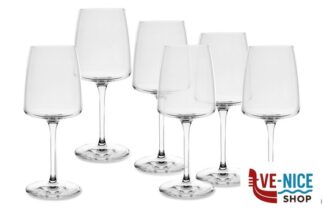 vetro NEXO-CONFEZIONE 6 CALICI VINO BIANCO CL 37,8 PUNTO PERLAGE BORMIOLI ROCCO