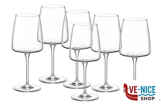 vetro NEXO-CONFEZIONE 6 CALICI VINO ROSSO CL 47,8 BORMIOLI ROCCO