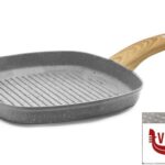 antiederente NEXTONE-BISTECCHIERA QUADRA CM.28 GRANITO  FF05-28- ANCHE INDUZIONE IMPORT COTTURA