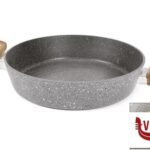 antiederente NEXTONE-TEGAME 2 MANICI CM.28 GRANITO  FG07-28-2 ANCHE INDUZIONE IMPORT COTTURA