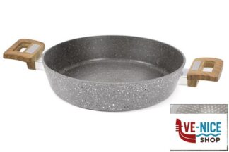 antiederente NEXTONE-TEGAME 2 MANICI CM.28 GRANITO FG07-28-2 ANCHE INDUZIONE IMPORT COTTURA