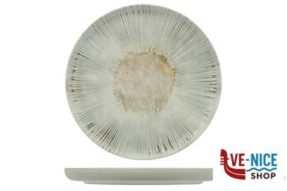 porcellana NINPHEA-PIATTO PIANO BORDO ALTO CM.28 FF0251351717 MESA CERAMICS LDA