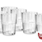 vetro NORVEGE CONFEZIONE 6 BICCHIERI CL 25 FORMA BASSA IN VETRO TEMPERATO ARC INTERNATIONAL FRANCE