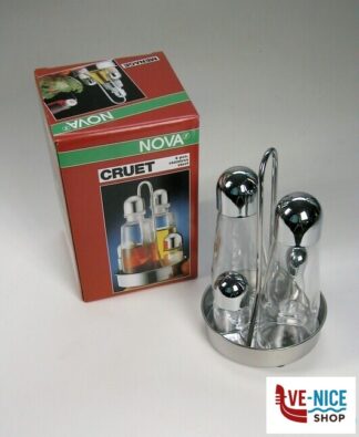 oliera/sale pepe NOVA-MENAGE 4 PEZZI 379.14 INOX FRABOSK