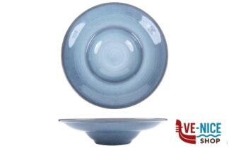 fondo NUAGES OCEAN - PASTA BOWL CM 28 STONEWARE REACTIVE IMPORT TAVOLA PROFESSIONAL