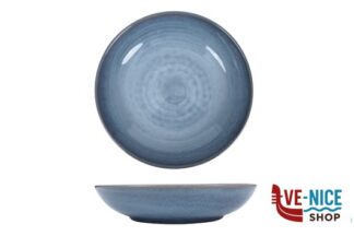 fondo NUAGES OCEAN - PIATTO FONDO COUPE CM 23 STONEWARE REACTIVE IMPORT TAVOLA PROFESSIONAL