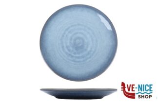 piano NUAGES OCEAN - PIATTO PANE COUPE CM 17,5 STONEWARE REACTIVE IMPORT TAVOLA PROFESSIONAL