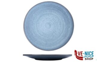 piano NUAGES OCEAN - PIATTO PIANO COUPE CM 32 STONEWARE REACTIVE IMPORT TAVOLA PROFESSIONAL