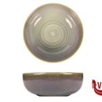 insalat zuppiere sals antipast NUAGES PURPLE - INSALATIERA COUPE CM 20  STONEWARE REACTIVE IMPORT TAVOLA PROFESSIONAL