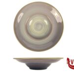 fondo NUAGES PURPLE - PASTA BOWL CM 28  STONEWARE REACTIVE IMPORT TAVOLA PROFESSIONAL
