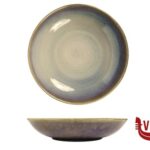 fondo NUAGES PURPLE - PASTA BOWL COUPE CM 30  STONEWARE REACTIVE IMPORT TAVOLA PROFESSIONAL