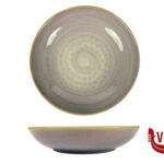 fondo NUAGES PURPLE - PIATTO FONDO COUPE CM 23  STONEWARE REACTIVE IMPORT TAVOLA PROFESSIONAL