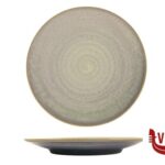 piano NUAGES PURPLE - PIATTO FRUTTA COUPE CM 22,5  STONEWARE REACTIVE IMPORT TAVOLA PROFESSIONAL