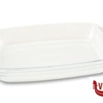 vetro O CUISINE-TEGLIA RETTANGOLARE 32X20 247BA00-5047 213BC00/1046 CAPACIT 2 L ARC INTERNATIONAL COOKWARE