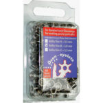 PINZE COMBINATE PER OCCHIELLI Assortimenti di 100 occhielli per Art. 456 G e 460 G. punches pliers for eyelet O460G 5