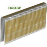 GRAFFATRICI-CHIODATRICI PNEUMATICHE PUNTI METALLICI per Art. 494 GP.<br>Larghezza mm 6. pneumatic stapler-nailer O494GP 25