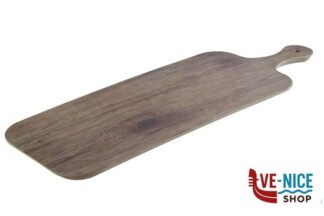 sottopiatti/vassoi OAK-VASSOIO MELAMINA EFFETTO LEGNO CM. 48X20 H.1,5 CON MANICO CM 13 84179 APS  ASSHEUER POTT GMBH E CO KG