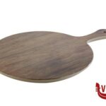 sottopiatti/vassoi OAK-VASSOIO MELAMINA EFFETTO ROVERE CM 30XH.1,5 CM MANICO 12 CM MELAMINA, EFFETTO LEGNO DI ROVERE APS  ASSHEUER POTT GMBH E CO KG