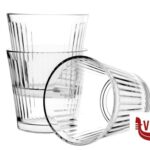 bicchieri acqua OK! FLARED LINES - CF. 3 BICCHIERI SVASATI CL 30 IMPORT TAVOLA