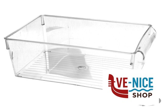 vetro OK! FRIGO BOX-ORGANIZER FRIGO PS TRASPARENTE CM.32,5X20XH.10 IMPORT CUCINA - immagine 2