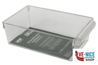 vetro OK! FRIGO BOX-ORGANIZER FRIGO PS TRASPARENTE CM.32,5X20XH.10 IMPORT CUCINA