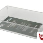 vetro OK! FRIGO BOX-ORGANIZER FRIGO PS TRASPARENTE CM.32,5X20XH.7 IMPORT CUCINA