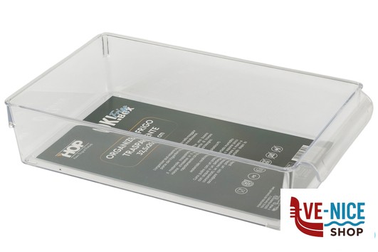 vetro OK! FRIGO BOX-ORGANIZER FRIGO PS TRASPARENTE CM.32,5X20XH.7 IMPORT CUCINA