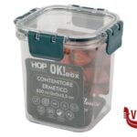 vetro OK! SAVE BOX-BARATTOLO ERMETICO QUADRO 850ML CM.12XH.12,5 IMPORT CUCINA